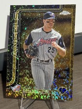 Topps 2025 Gilded Jim Edmonds #94 Gold Mini-Diamond Refractor /50 ** read below*