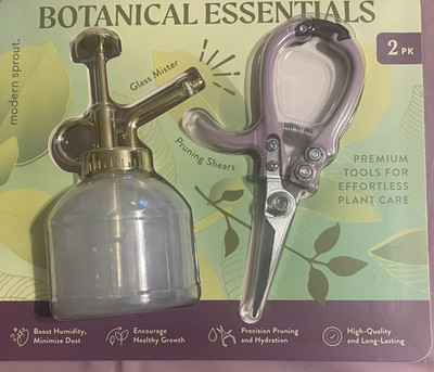 Sprout Clipper Botanical Essentials Modern Sprout plant sprayer and clipper set ...
