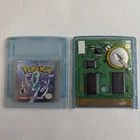 Pokemon: Crystal Version GBC (Game Boy Color, 2001) *New Battery* Authentic