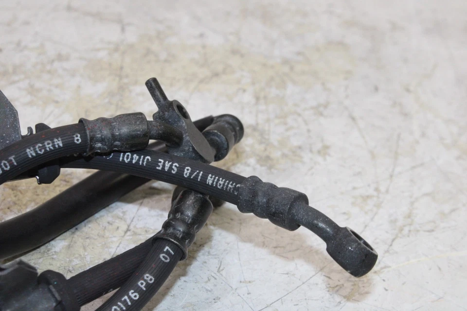 00-01 HONDA CBR929RR OEM PINZA DE FRENO DELANTERA MANGUERA LÍNEA Foto 2 de 4