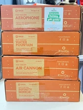 4 Tinker Crate Kiwi Co STEM Kids Cannon Infinity Mirror Aerophone Water Fountain