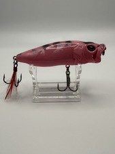Popmax Clone/KO Pink & Black w/ Silver Hues Two Sided Lure