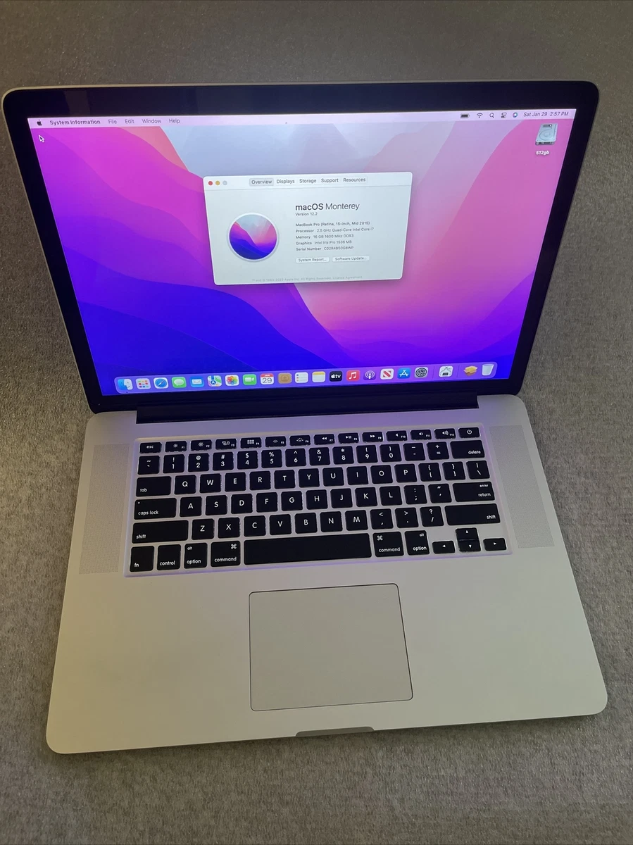 15 Inch Macbook Pro for sale | eBay