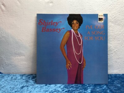 Vinyl LP Album Maxi -o- Shirley Bassey - I´ve got a song for you
