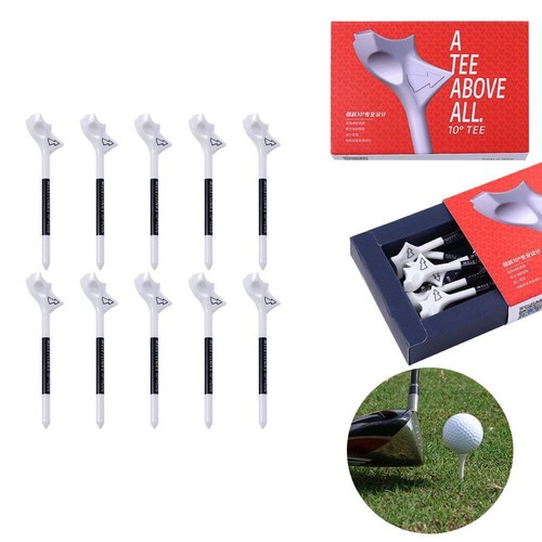 Golf Holder Balls Tees 10 Degree Support Base Increases Speed Stand Kit NEW - Picture 2 of 10
