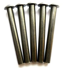 Stahlnieten 4x50 Halbrundnieten DIN 660 Halbrundkopf Niete Durchmesser 4mm 10 St