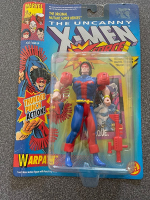 1992 The Uncanny X-Men X-Force WarPath Thunder Punch Action Figure NEW (2)