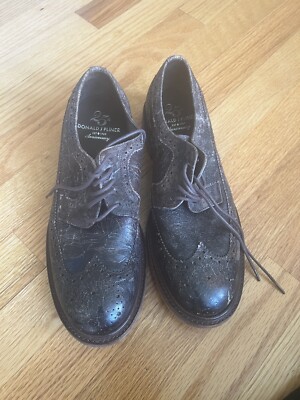 Donald J Pliner Eveb Wingtip Dress Sneakers Navy Genuine Leather REX at Donald Pliner main image 4