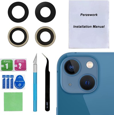 Rear Back Camera Glass Lens Replacement for iPhone 13 and iPhone 13 Mini