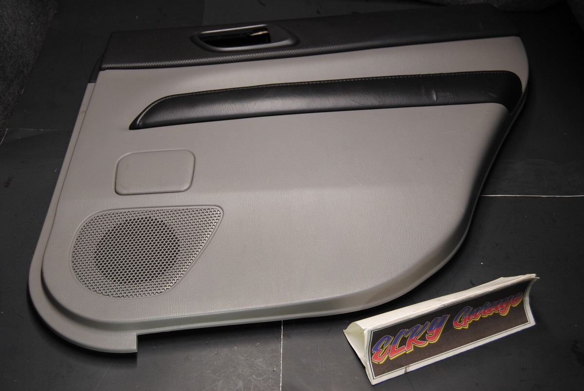 03-05 Subaru Forester XT Rear Right Interior Door Trim Panel Card