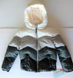 cream colored winter coat