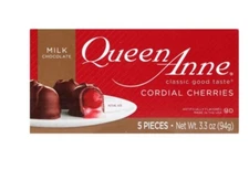 2 Boxes Queen Anne Cordial Cherries Milk Chocolate Covered Cherries (10pc)