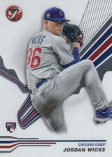 JORDAN WICKS TOPPS PRISTINE ROOKIE CARD RC CHICAGO CUBS #3 2024 24