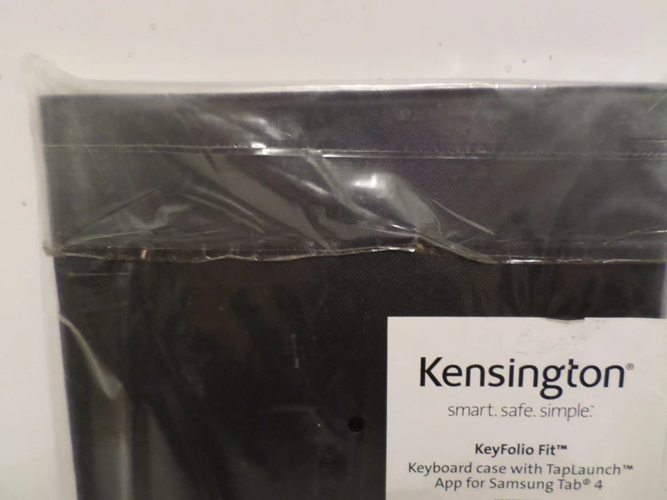 Kensington K97317US KeyFolio Fit for Galaxy Tab 4 Black Keyboard/Cover Case NOS - Image 3 of 4