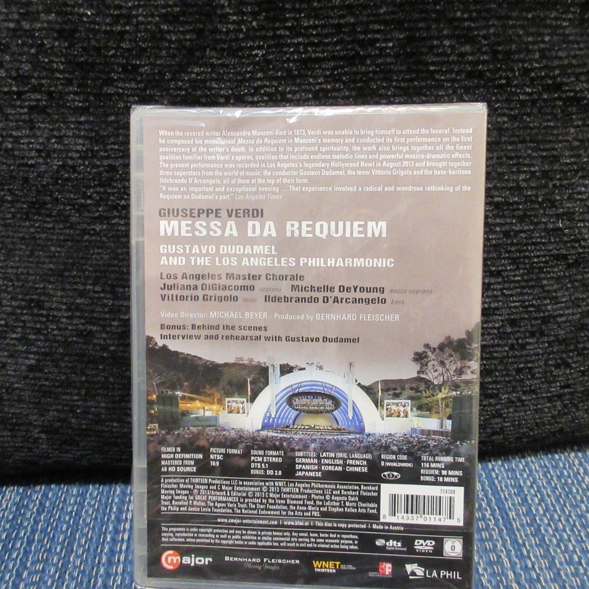 その他 Verdi: Messa Da Requiem Live at the Hollywood Bowl [DVD] Amazon.com: Verdi: Messa da Requiem Live at the Hollywood Bowl : C