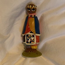 Ndebele Woman 10 cm South African Hand Painted Resin Figurine