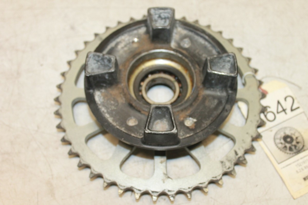 2007-2008 KAWASAKI ZX 636 ZX6 OEM REAR SPROCKET ASSEMBLY 43T | eBay