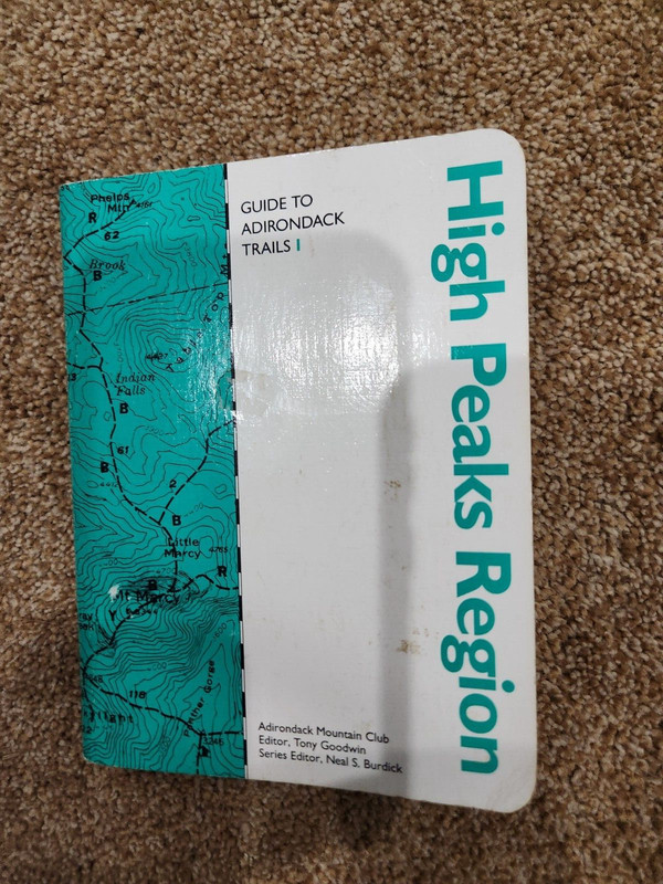Adirondack Mountain Trails Guidebook #1 High Peaks Region, Volume 12