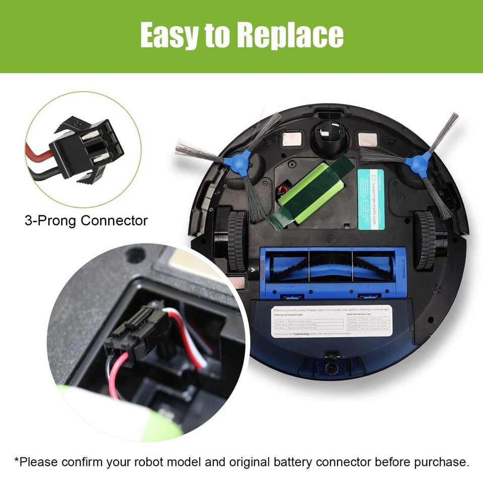Batteria per aspirapolvere Eufy ROBOVAC 11S