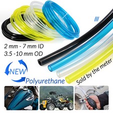 Petrol Fuel Gas Line Pipe Hose Mowers Trimmer Chainsaw 2mm-7mm ID 3 Color