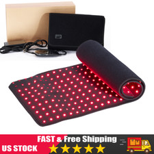 LED Red Light Therapy Pad Infrared Full Body Mat For Back Muscle Pain Relief