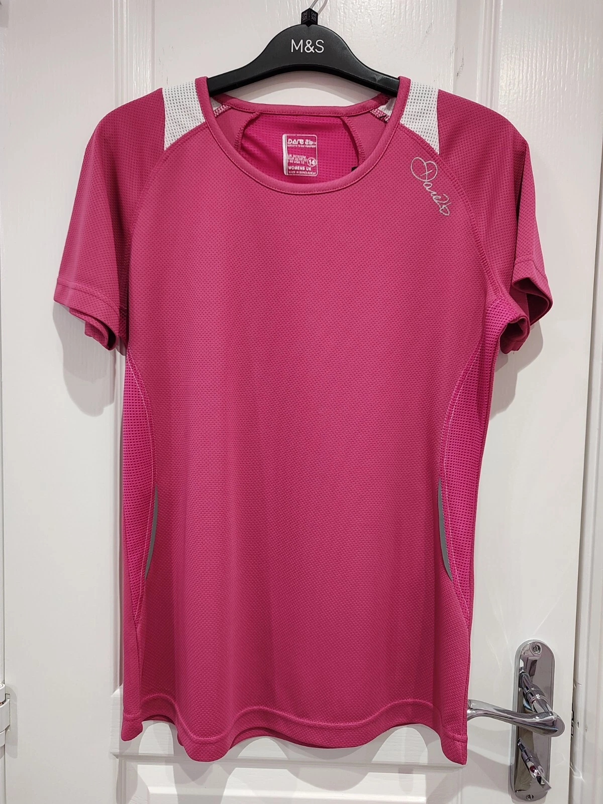 SALE Dare 2b Acquire II T Active Pink T-Shirt 14 Polyester