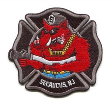 Secaucus Fire Department Engine 1 Patch New Jersey NJ