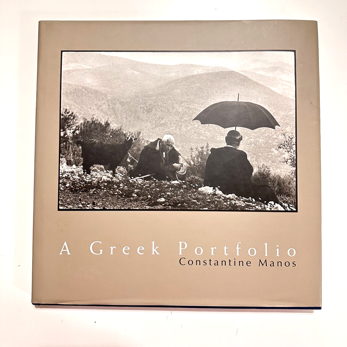 Greek Portfolio by Constantine Manos (1999, Hardcover) for