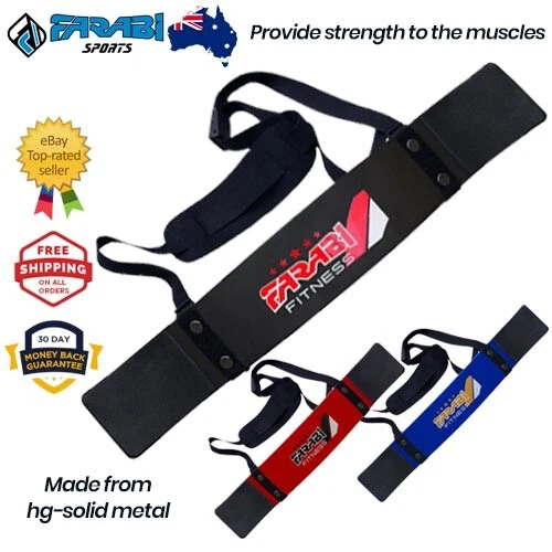 Farabi Arm Blaster Bicep Tricep CurI Barbell Isolator Body Building Fitness Gym - Picture 1 of 12