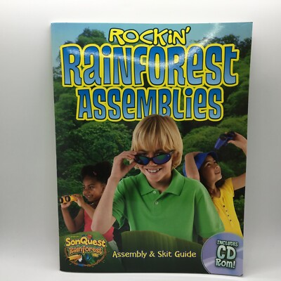 SonQuest VBS Rockin' Rainforest Assemblies, with CD Rom Assembly & Skit Guide 