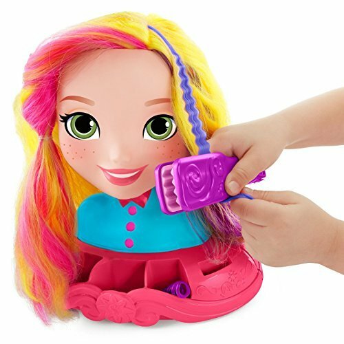 Nickelodeon Sunny Styling Head Hairstylist Playset Kids Fun Play Toy