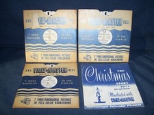 Vintage View-Master Reel The Christmas Story Lot with Booklet XM-1, XM-2  XM-3
