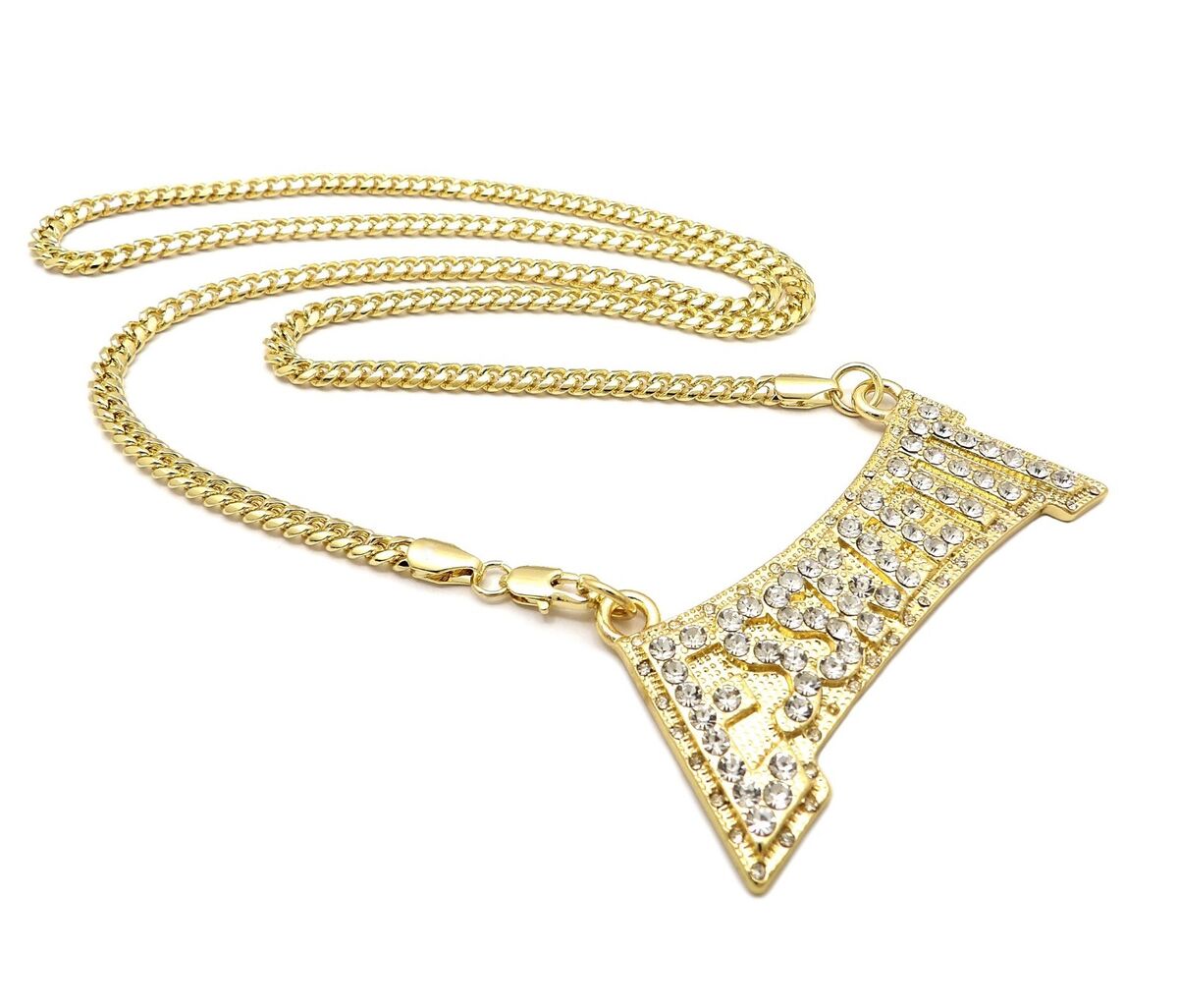 LIL PUMP ESSKEETIT PENDANT 14K LAB DIAMOND GOLD CUBAN LINK LIL PUMP ESSKEETIT PENDANT 14K LAB DIAMOND GOLD CUBAN LINK