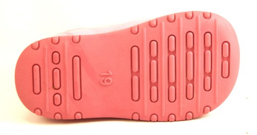 DE OSU -Spain -Baby Girls Pink Fuchsia Leather Boots -Shoes - European 19 Size 4 - Picture 5 of 5