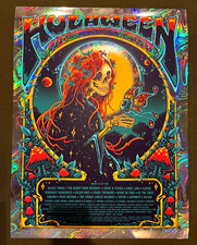 Póster Suwannee Hulaween LAVA FOIL roble vivo FL '24 AP S/N Kennedy Zazzcorp