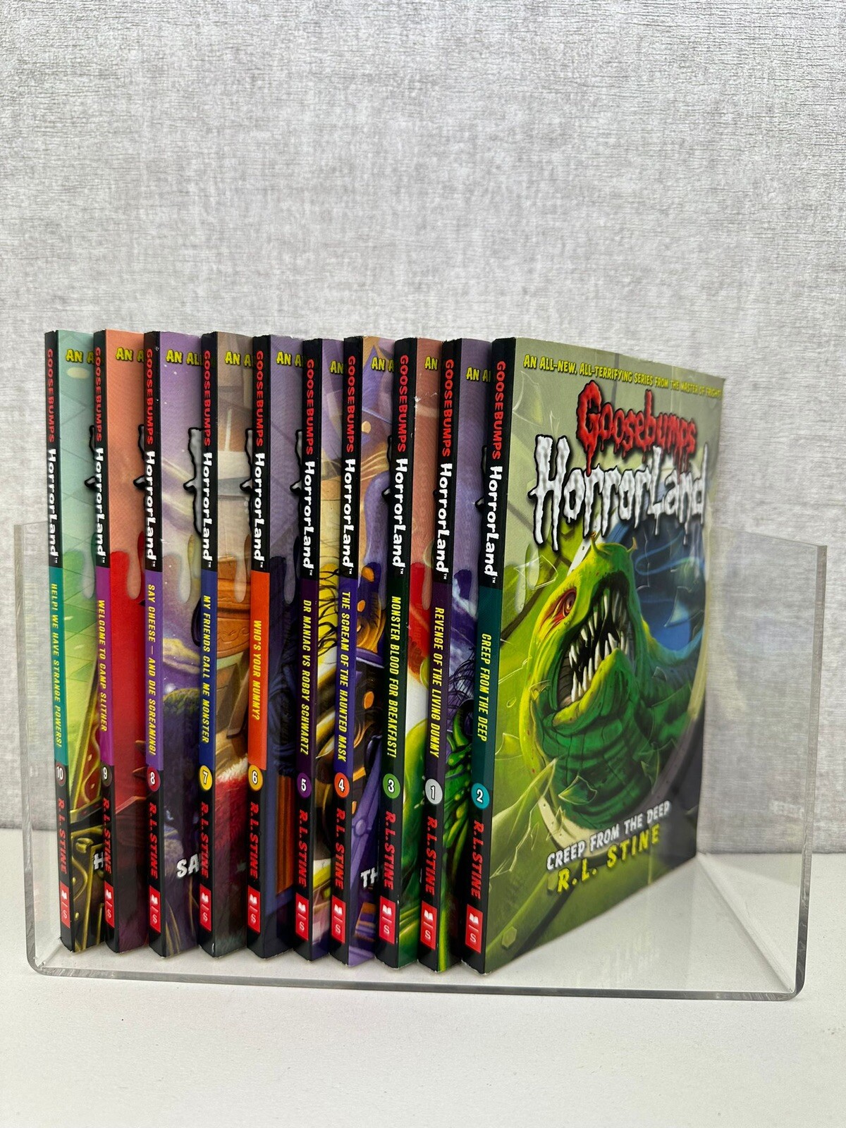 Goosebumps HorrorLand R. L. Stine  Book Set 1-10