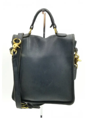 Coach Vintage Black H9P-5130 Station Leather Crossbody With