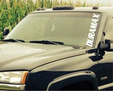 Duramax Decal Chevy Diesel Graphic Window Custom Vinyl Art Silverado Windshield