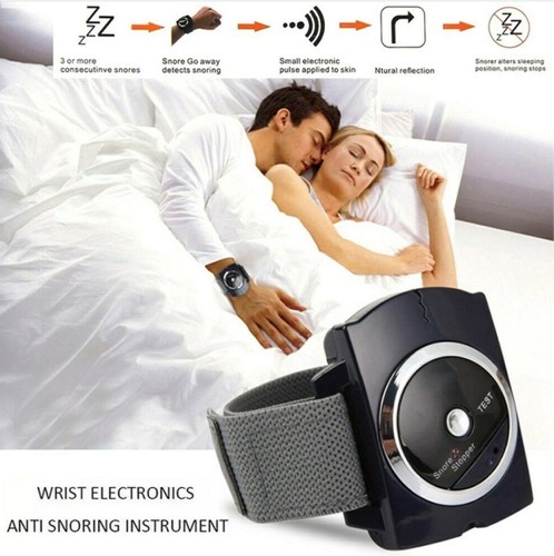 Snore Stopper Watch Sleep Snoring Aid Tool Wrist Band Bracelet Device Band m - Picture 11 of 13