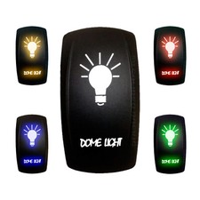 On/Off Marine Rocker Switch "Dome Light" Boat Car Truck UTV Off Road 4x4 Semi