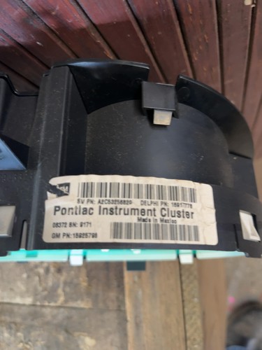 2008-09 Pontiac G6 Speedometer OEM 15925798 - Picture 3 of 3
