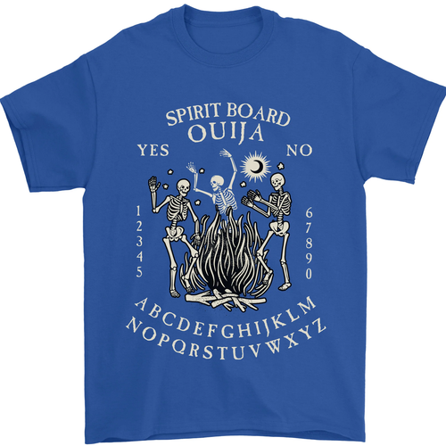 Ouija Spirit Board Halloween Demons Ghosts Mens T-Shirt 100% Cotton - Picture 79 of 105