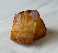 Natural Baltic Amber Raw Stone 31g – Egg Yolk Yellow Collector Specimen