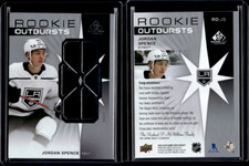 2022-23 SP Game Used Rookie Outbursts Patch #RO-JS Jordan Spence Rookie