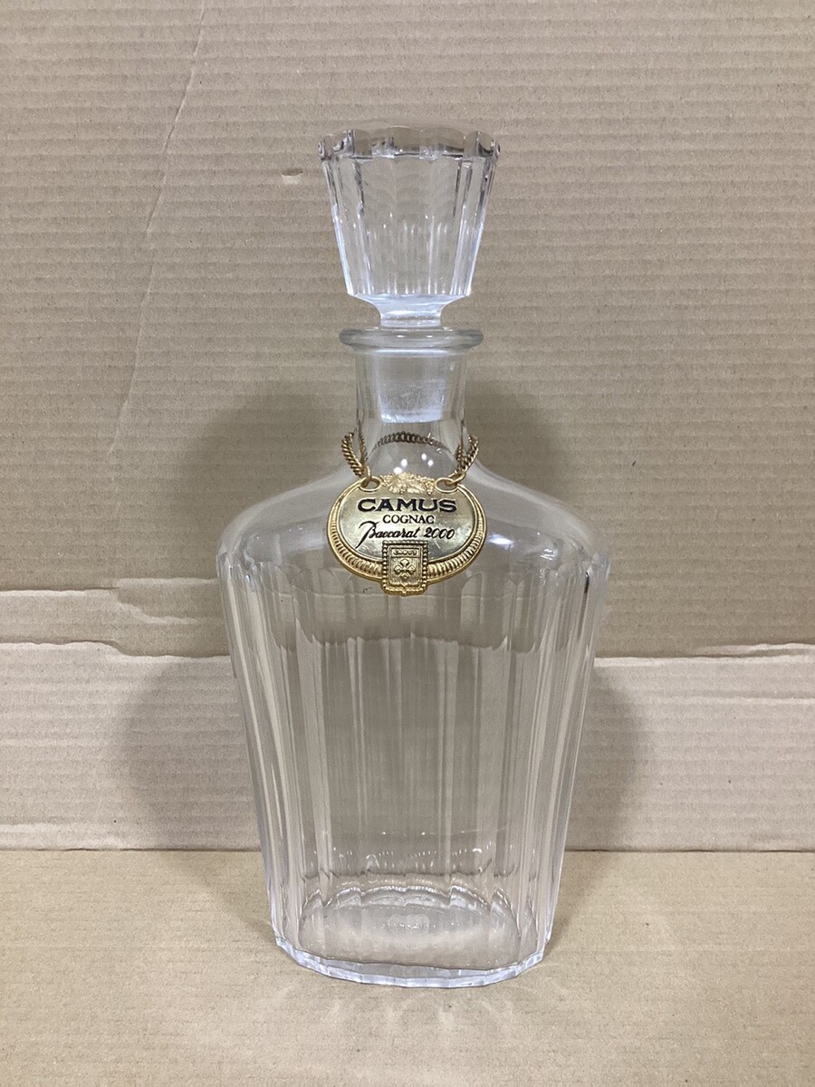 Baccarat Camus 2000 Cognac Jubilee Decanter Empty bottle | eBay