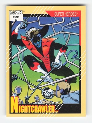 1991 Impel Marvel Universe II #11a Nightcrawler Near Mint or Better