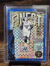 AARON GORDON 2025-26 TOPPS FINEST #FAU-AG AUTO BLUE X-FRACTOR 90/99 NUGGETS
