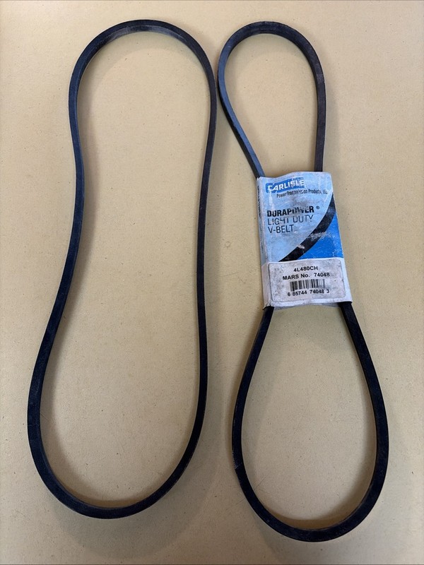 Carlisle 4L470CH V-Belt- Lot of 2 Belts