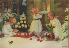 FRITZ BAUMGARTEN "Weihnachtsgrüße" Weihnachtsbuch Weihnachten Christkind Engel