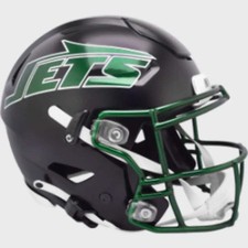 New York Jets NEW Full Size Authentic SpeedFlex Football Helmet 2024 - NFL.